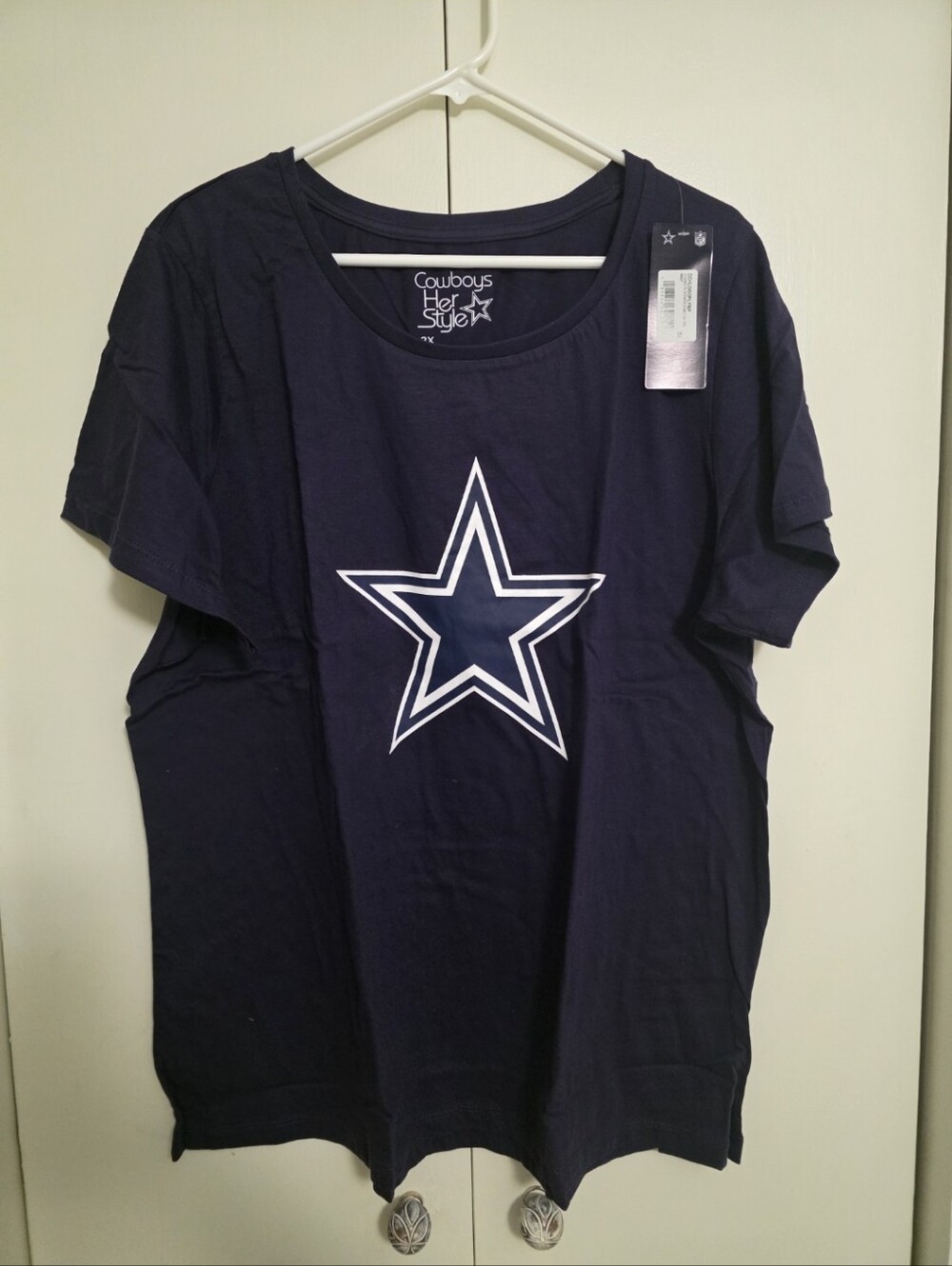 Nfl Womens Parson Navy Star Graphic Tee